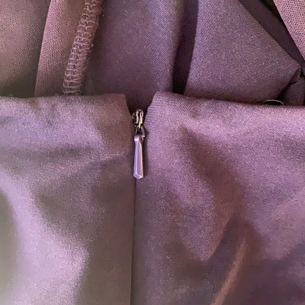 MAGGY LONDON size 4 asymmetric one shoulder dress in excellent condition - Picture 6 of 6